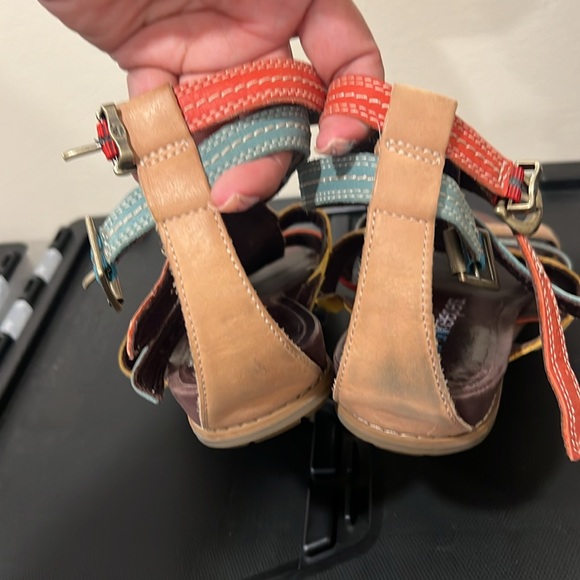 Timberland Earthkeepers, cork wedge thong sandals, size 8 - Picture 2 of 7